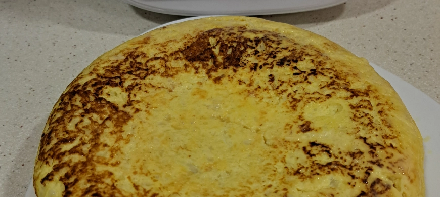 Falsa Tortilla de No Patatas "Keto"
