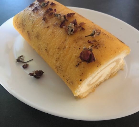 BRAZO GITANO DE YEMA DE HUEVO Y NATA CON Thermomix®